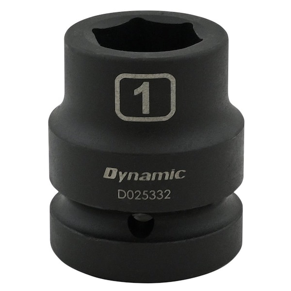 1" Drive Standard Socket, Black Phosphate, Tools 1" X 1" Drive, 6 Point Standard Length